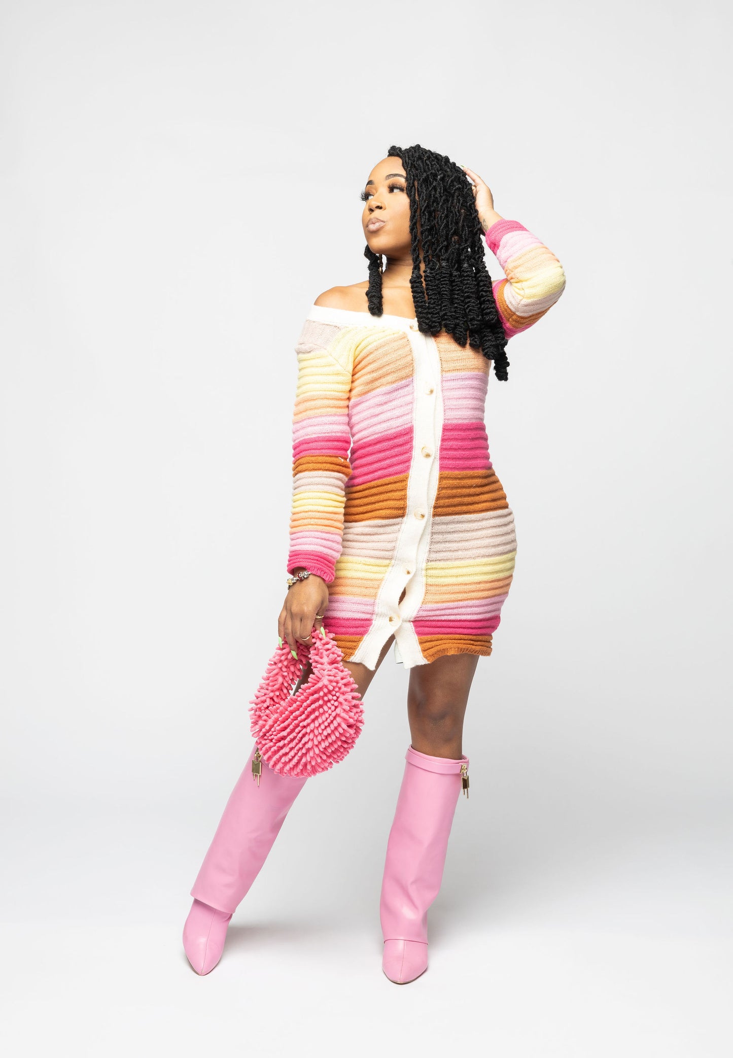 Melanin Multi Color Dress